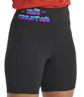 Womens recycled sports shorts