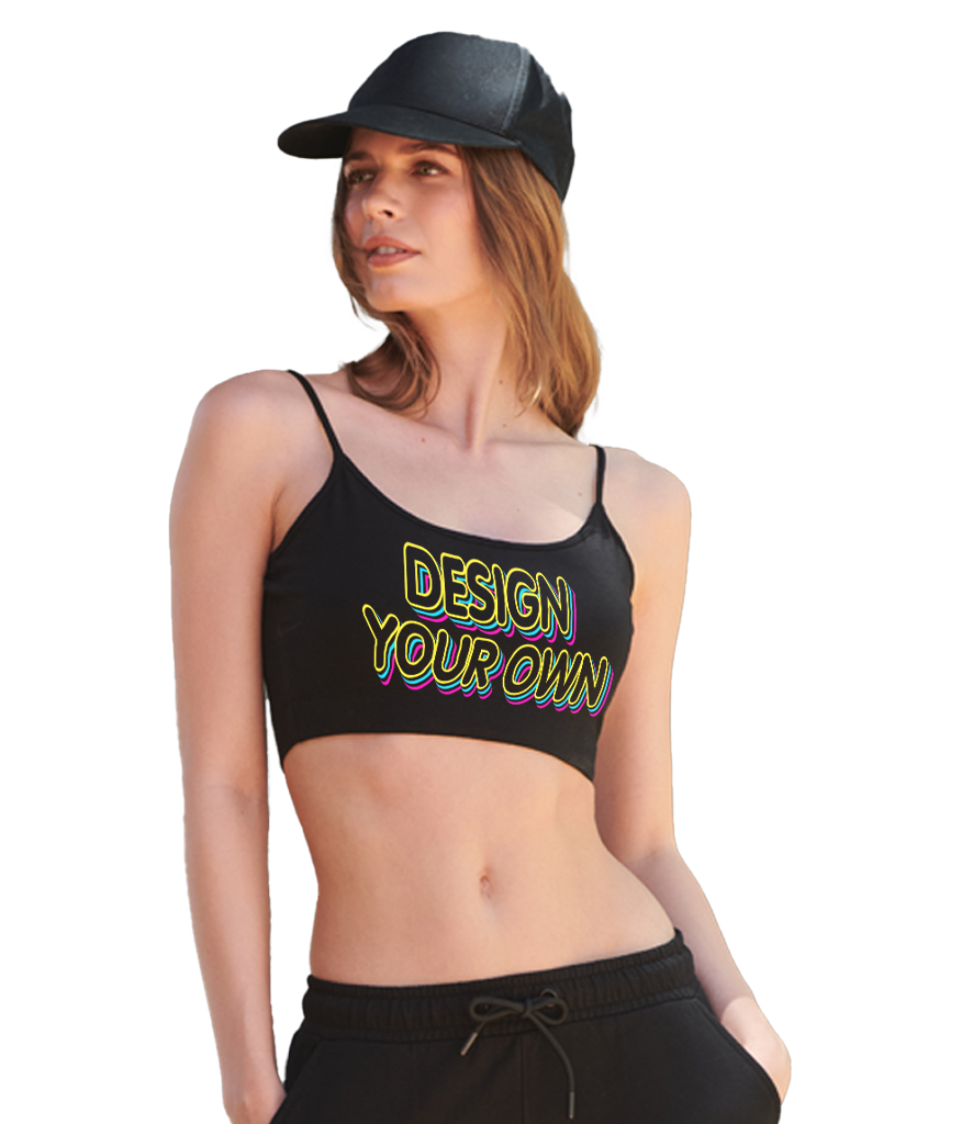 Sustainable cropped cami vest top