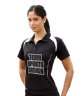 Women's sports polo shirt