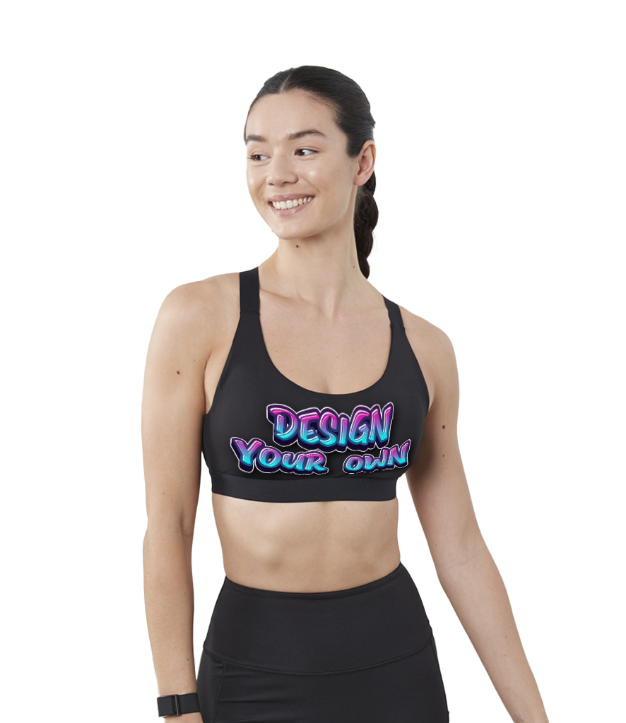 Medium impact core sports bra